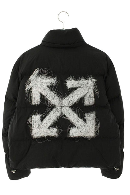 OFF-WHITE 21AW Back Arrow Jacket Black Size 42