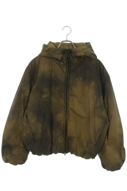 ACNE STUDIOS Hooded Down Jacket Khaki Size 32