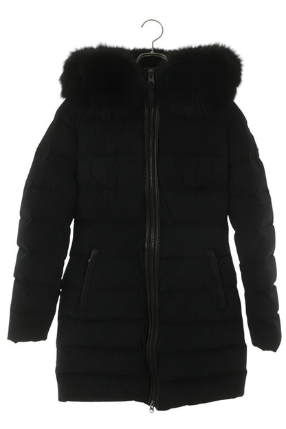 Mackage Calla-BX Fox Fur Nylon Down Coat Black Size S