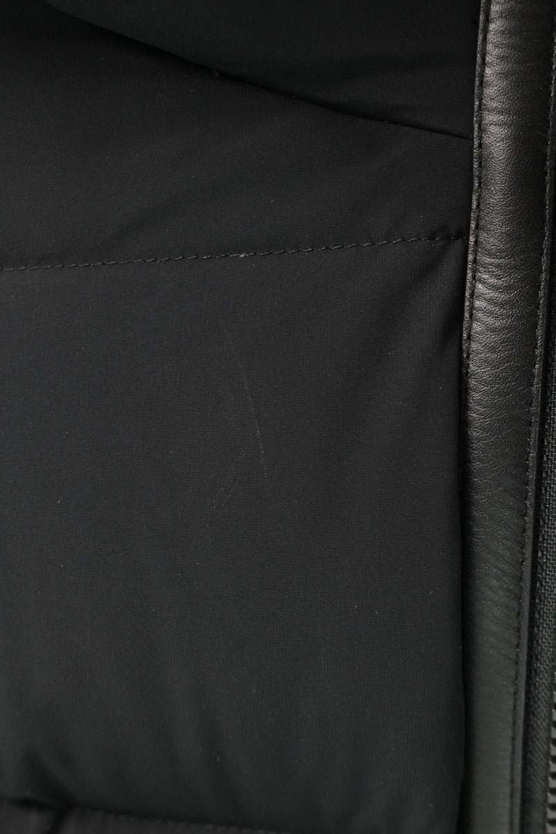 Mackage Calla-BX Fox Fur Nylon Down Coat Black Size S