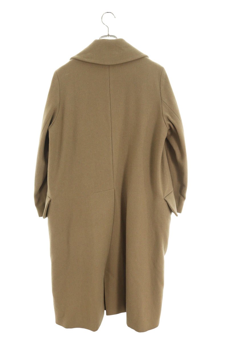 MARNI Big Button Wool Coat Beige Size 40