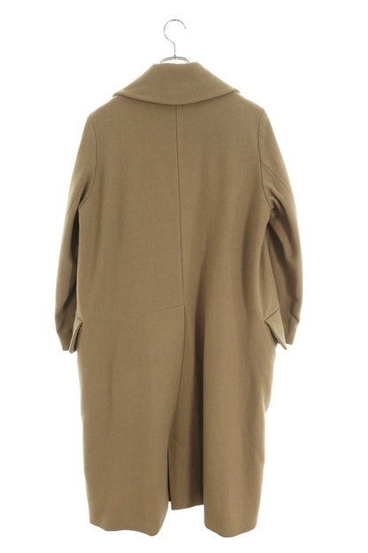 MARNI Big Button Wool Coat Beige Size 40