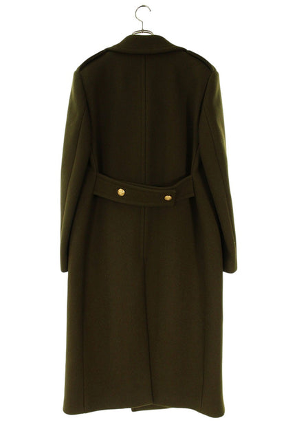 CELINE Metal Button Coat Khaki Size 36