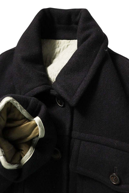 DRIES VAN NOTEN 23AW Embroidered Lining Coat Black Size S