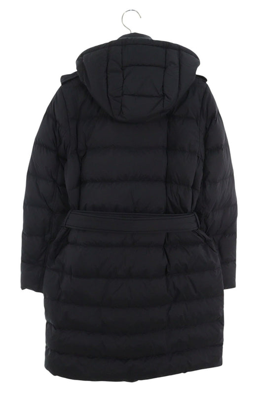 Burberry Hooded Down Coat Black Size S