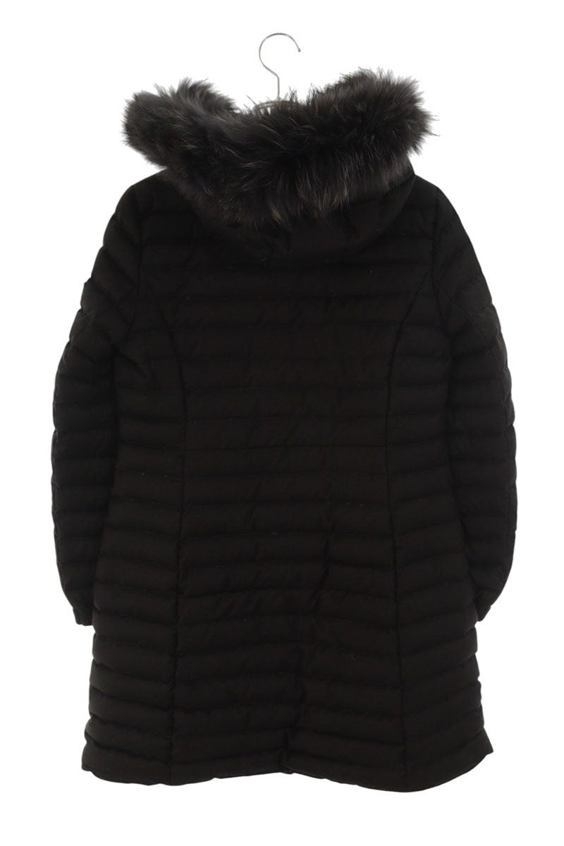 TATRAS Fur Hood Down Coat Dark Brown Size 3