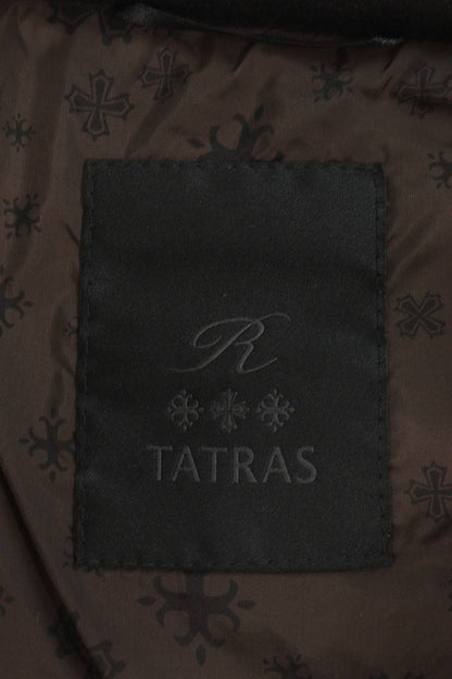 TATRAS Fur Hood Down Coat Dark Brown Size 3