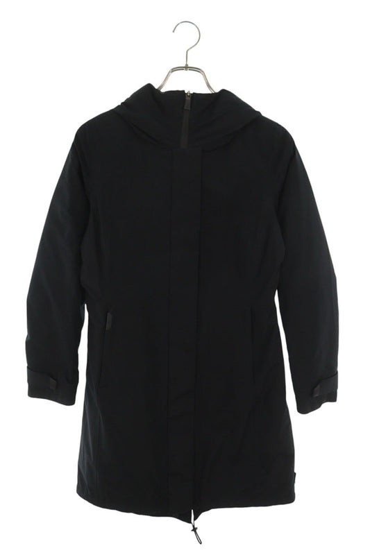 HERNO Gore-Tex Nylon Down Coat Black Size 38