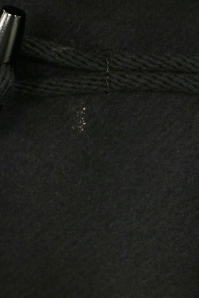 SAINT LAURENT PARIS Wool Duffle Coat Black Size 34