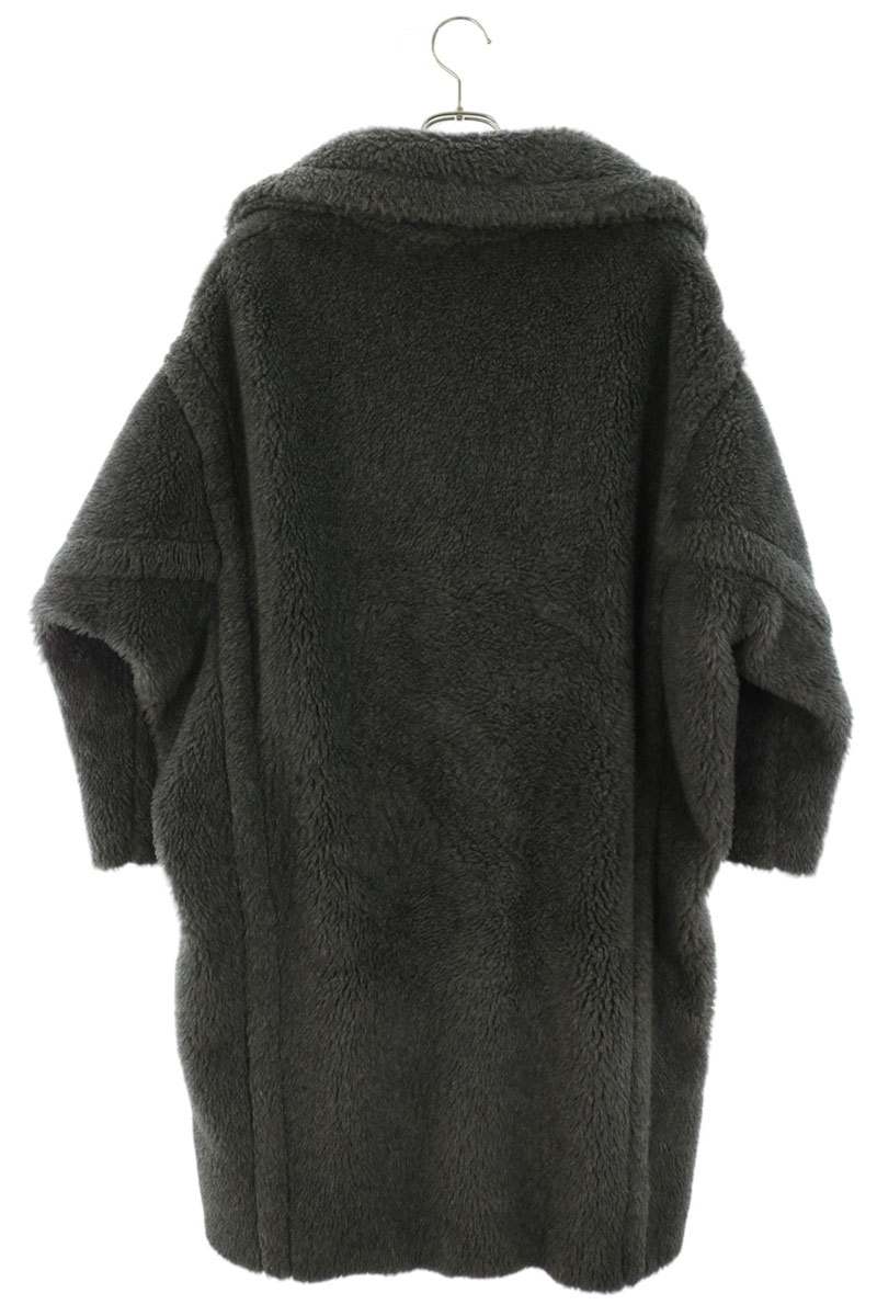 MaxMara Teddy Bear Oversized Coat Gray Size S