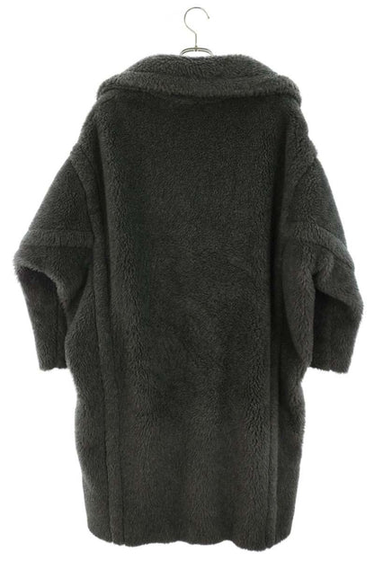 MaxMara Teddy Bear Oversized Coat Gray Size S