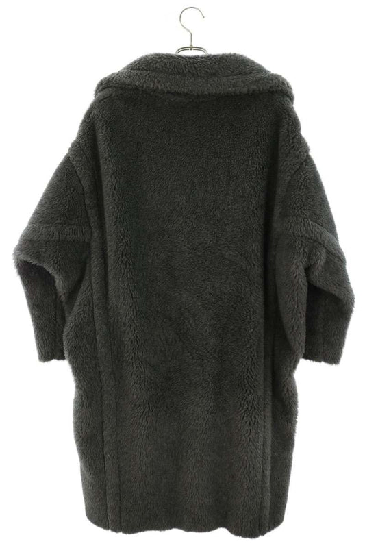 MaxMara Teddy Bear Oversized Coat Gray Size S