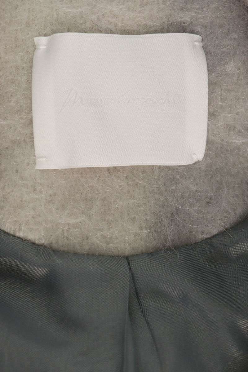 Mame Kurogouchi 24FW Gradation Coat Gray Size 1