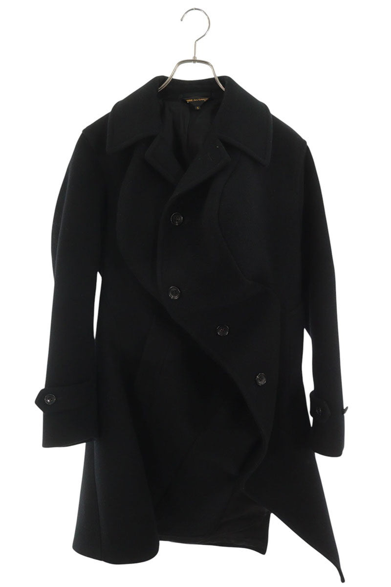COMME des GARCONS 25AW Deconstructed Coat Black Size S