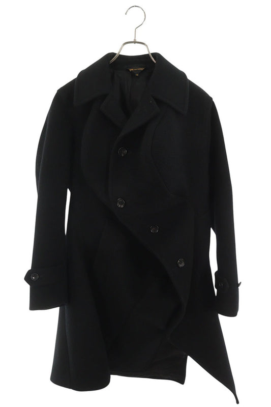 COMME des GARCONS 25AW Deconstructed Coat Black Size S