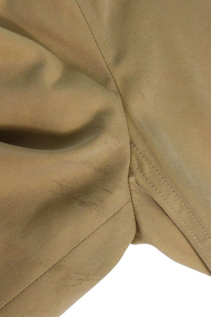 Burberry THE KENSINGTON Trench Coat Beige Cotton Size 36