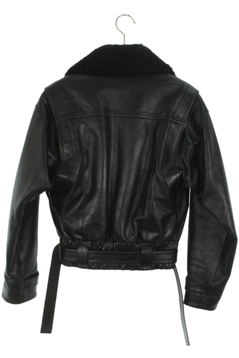 LOUISVUITTON 20AW Belted Jacket Black Size 34