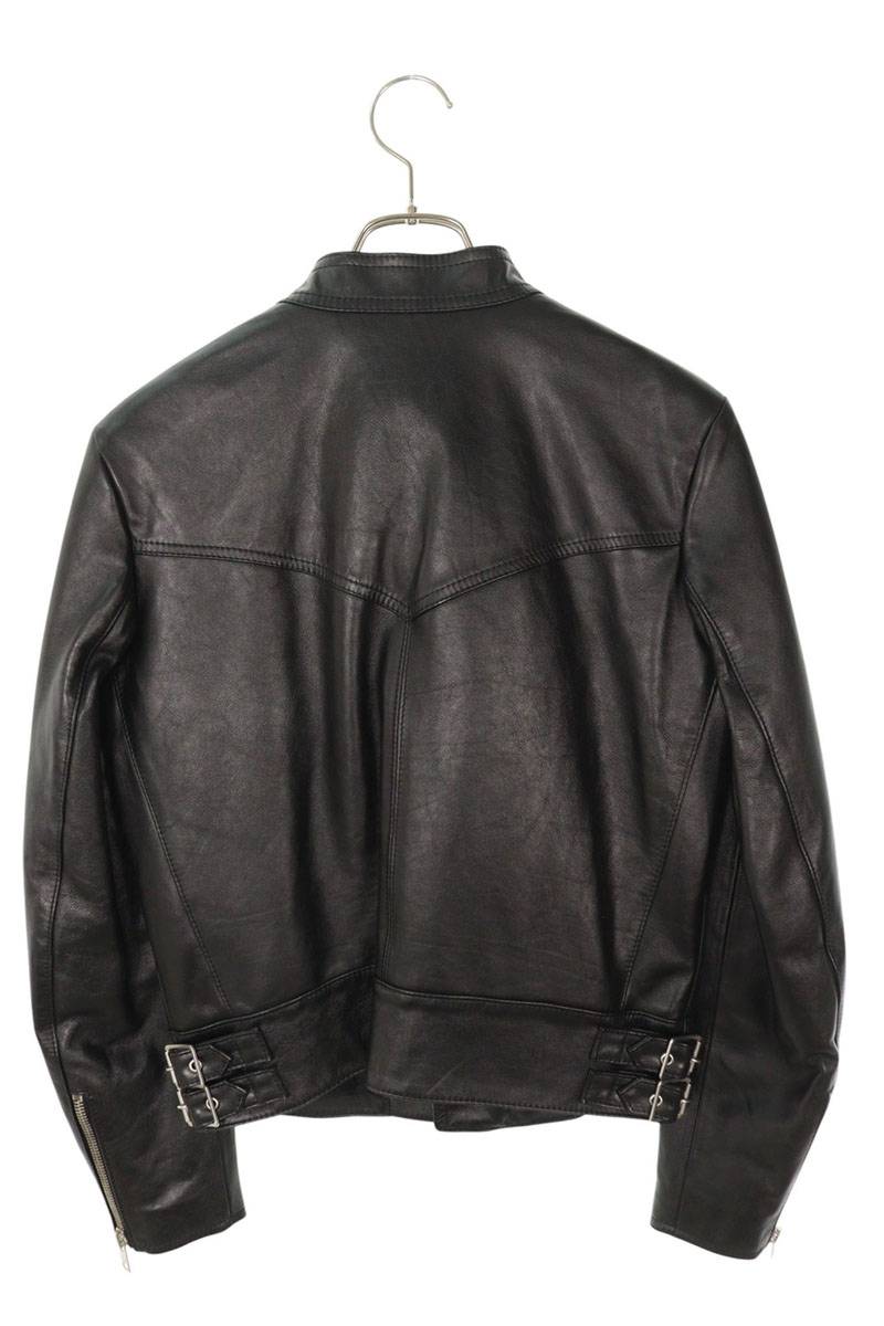 CELINE Calfskin Motorcycle Leather Jacket Size 34