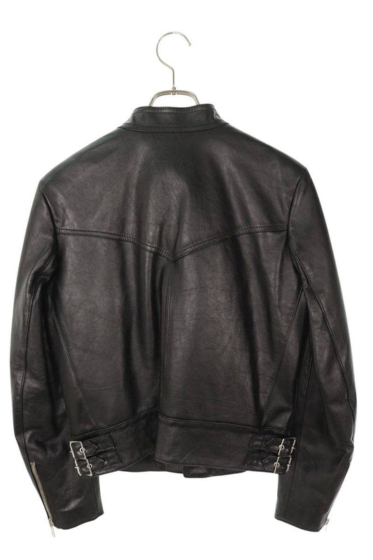 CELINE Calfskin Motorcycle Leather Jacket Size 34