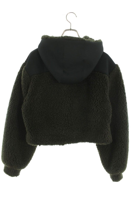 PRADA Linea Rossa Cropped Double Fleece Jacket Size XS