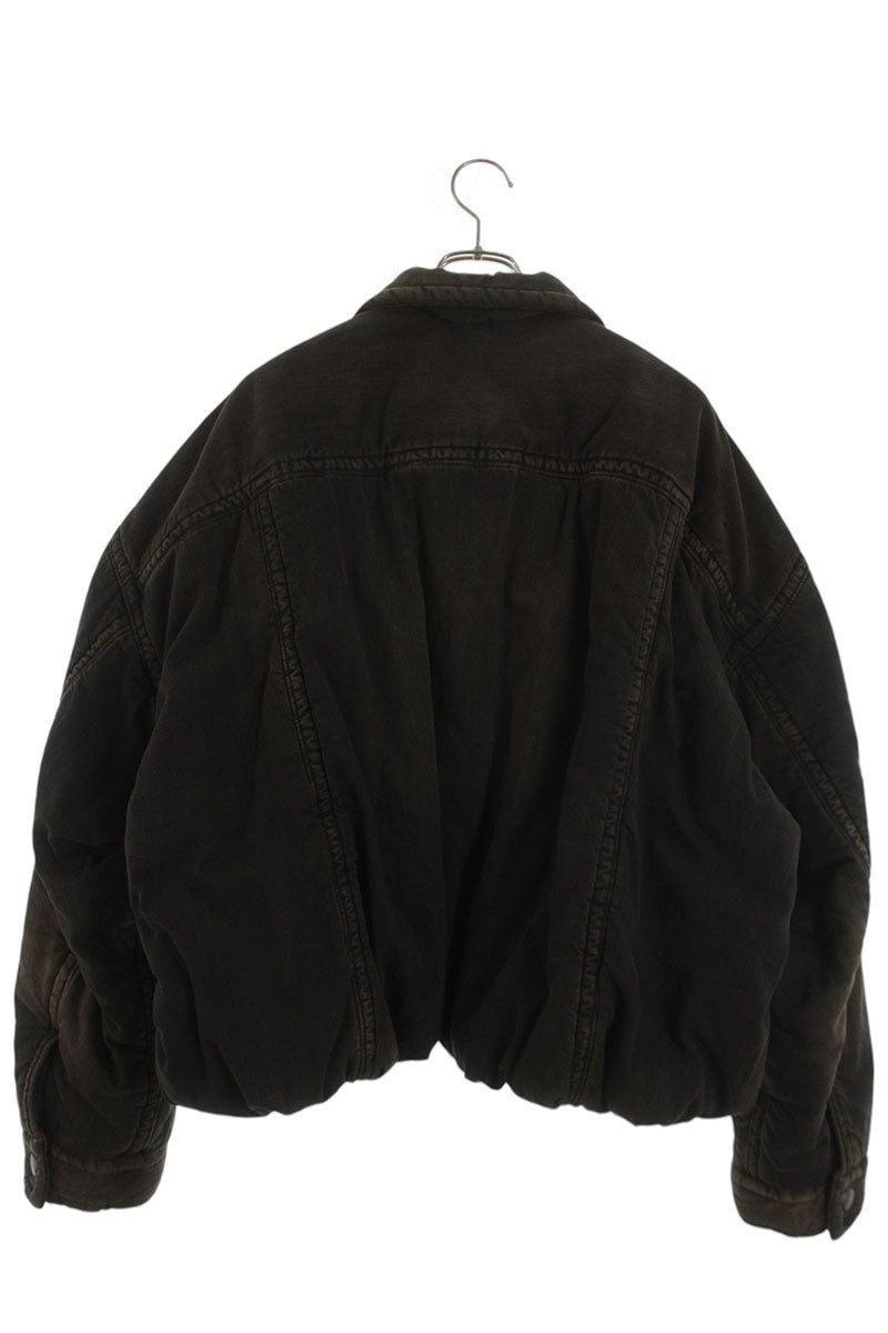 MIHARAYASUHIRO Washed Padded Jacket Brown Size 40