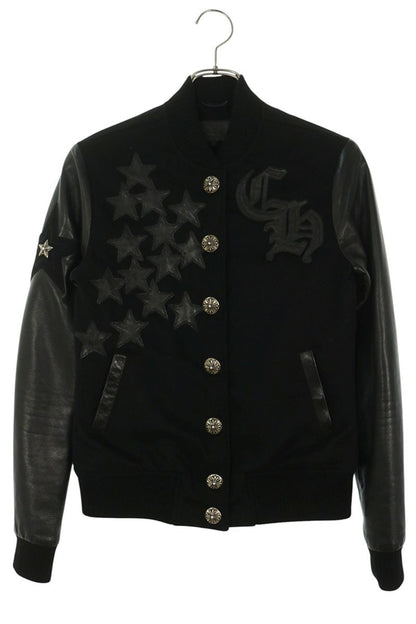 Chrome Hearts Star Leather Patch Jacket Multi Size S