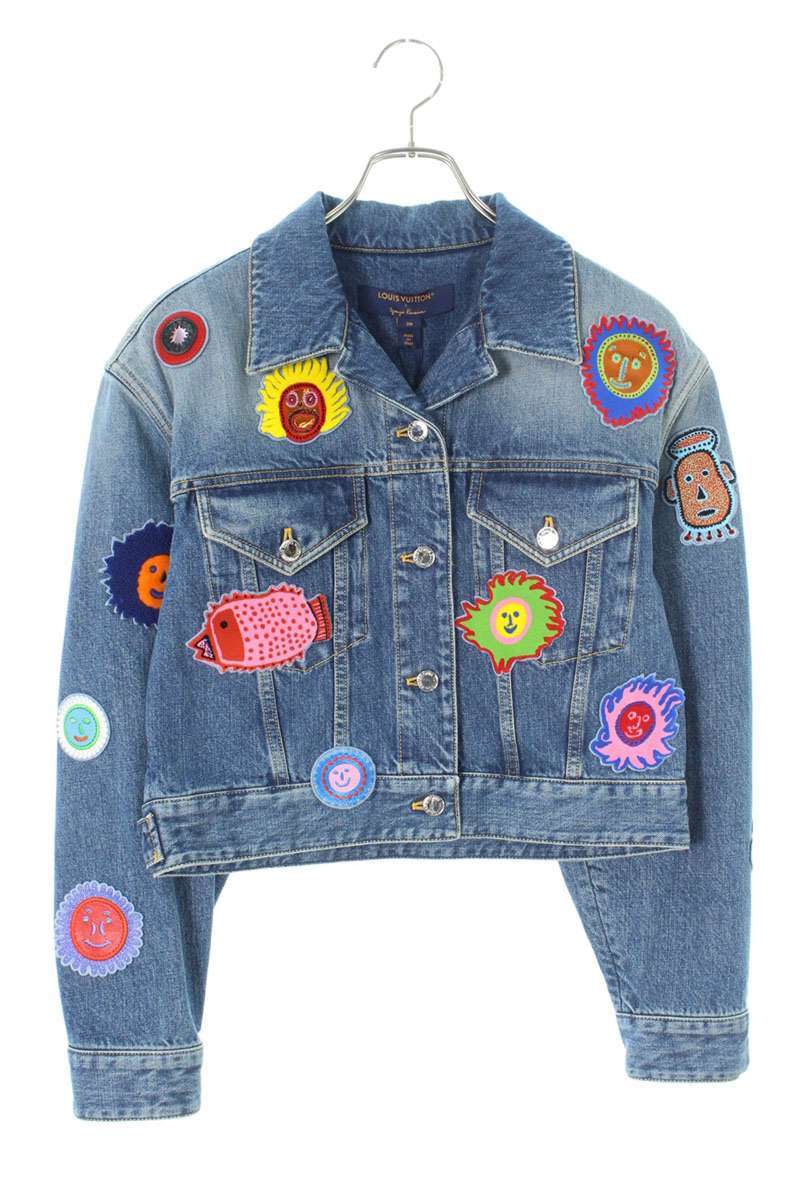 Louis Vuitton x Yayoi Kusama Multi-Patch Jacket 23AW Size 38