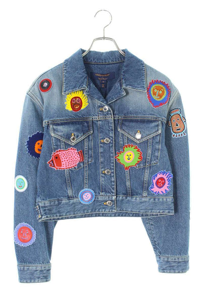 Louis Vuitton x Yayoi Kusama Multi-Patch Jacket 23AW Size 38