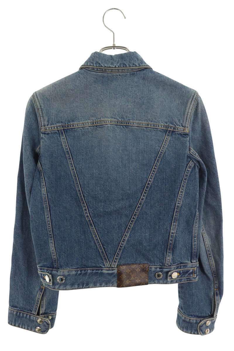 Louis Vuitton Multi-Patch Denim Jacket 23AW Indigo Size 36