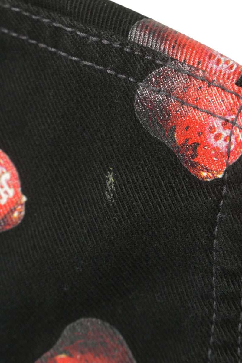 Hysteric Glamour SKULL BERRY All-Over Denim Jacket Size M