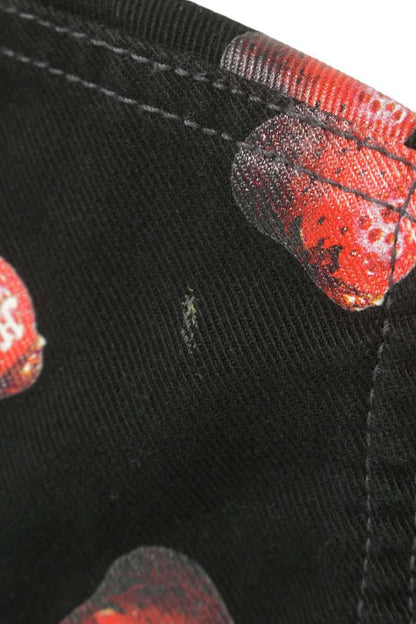 Hysteric Glamour SKULL BERRY All-Over Denim Jacket Size M