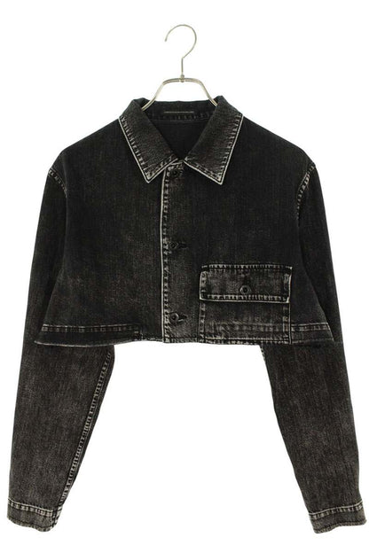 Yohji Yamamoto Y's 8oz Denim Chemical Jacket Black Size 2