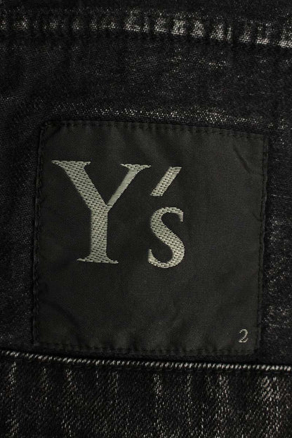 Yohji Yamamoto Y's 8oz Denim Chemical Jacket Black Size 2