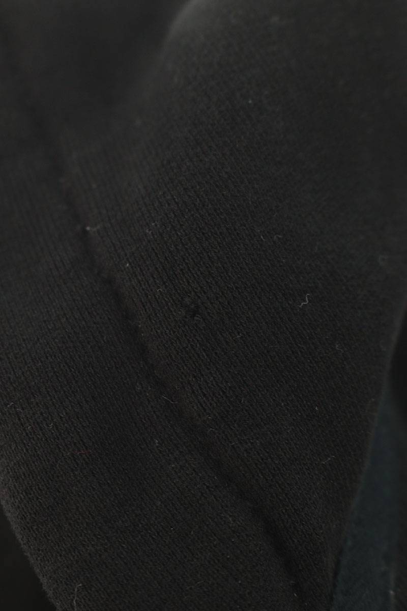 Balenciaga Hooded Cropped Denim Jacket Black Size 34