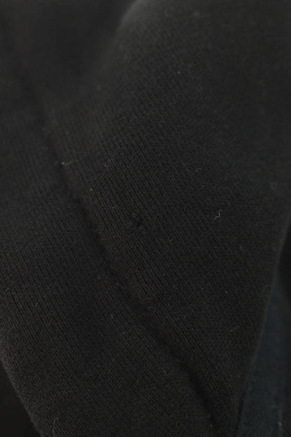 Balenciaga Hooded Cropped Denim Jacket Black Size 34