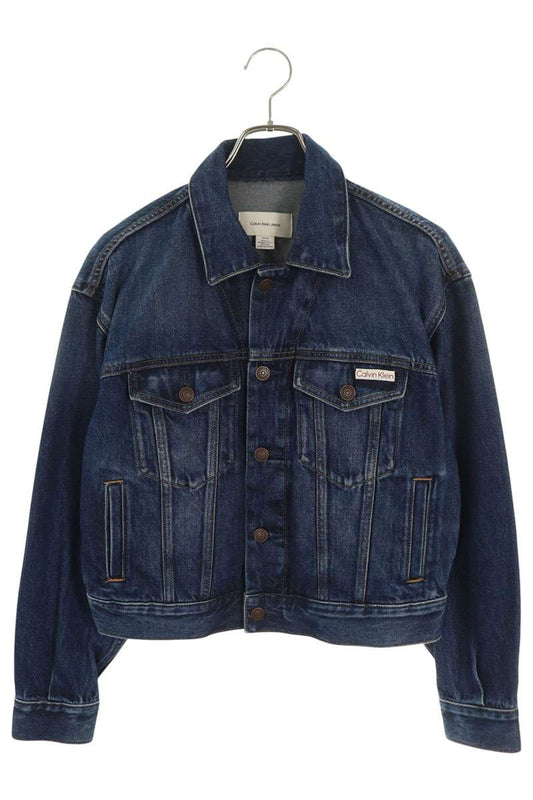 Calvin Klein Trucker Denim Jacket Indigo Size S
