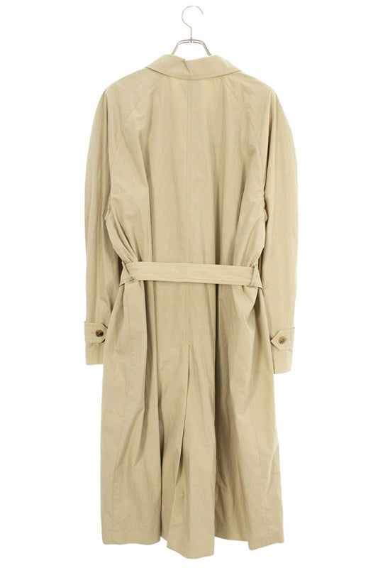 Miu Miu 24AW Single-Breasted Poplin Beige Cotton Size 40