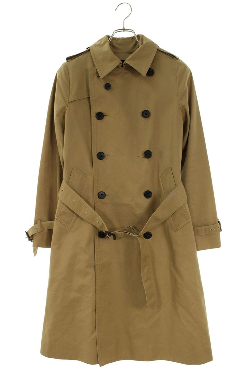 HYKE Beige Cotton Lined Trench Coat Size 2