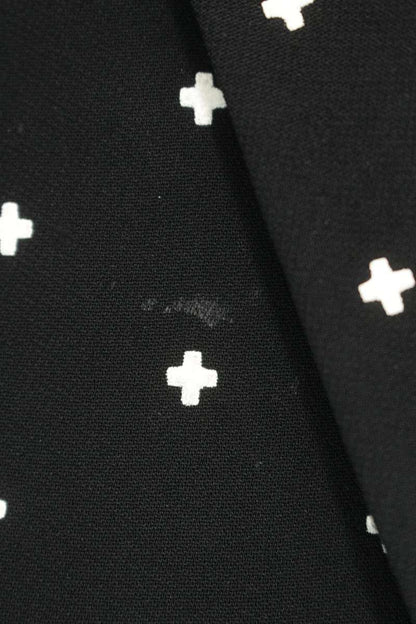 Givenchy Patterned Chesterfield Coat Black/White Size 34