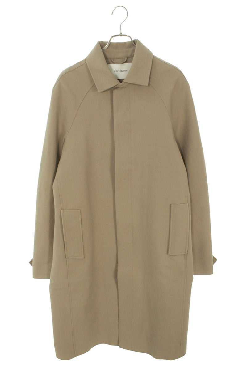 Entire Studios Beige Cotton Gabardine Duster Coat Size S