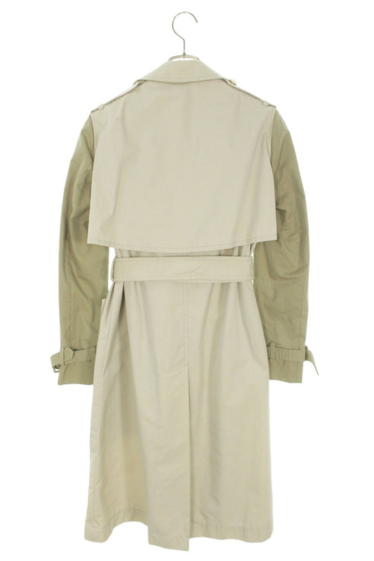 Stella McCartney Beige Paneled Sleeve Trench Coat Size 38