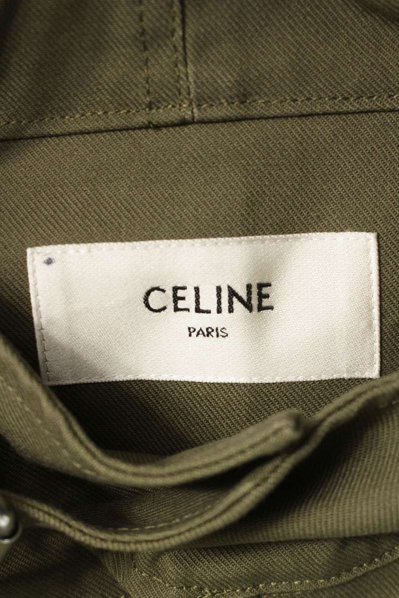 Celine Christian Marclay Back Patch Mod Coat 19SS Size 40