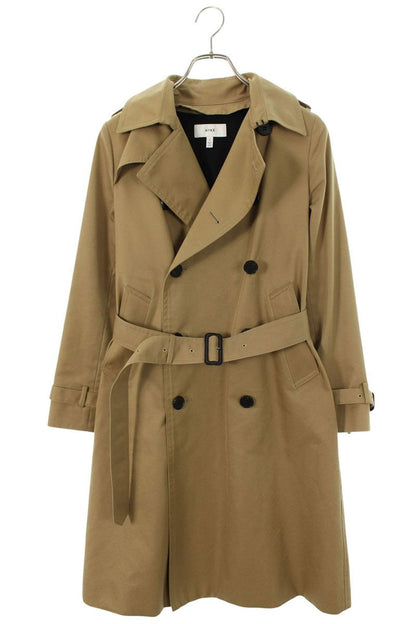 HYKE Brown Trench Coat Removable Liner Size 1