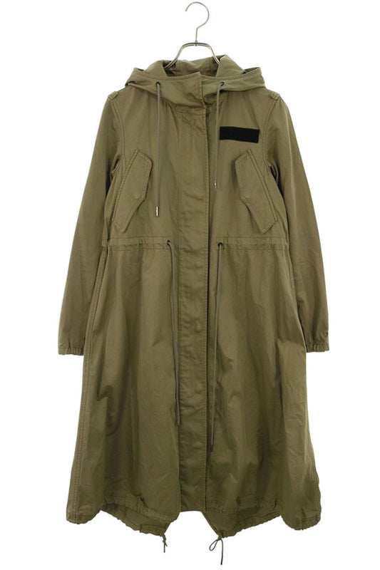 Maison Margiela 17SS Cotton Flare Military Mods Coat Size 36