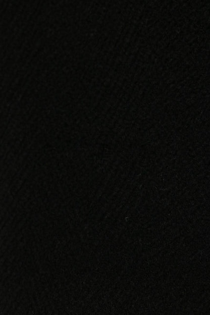 Saint Laurent Paris Black Wool Breasted Peacoat Size 38