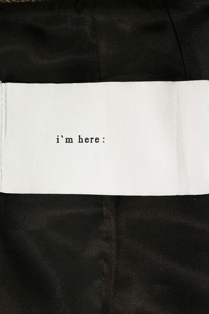I'm here Grandpa Coat Brown Size L