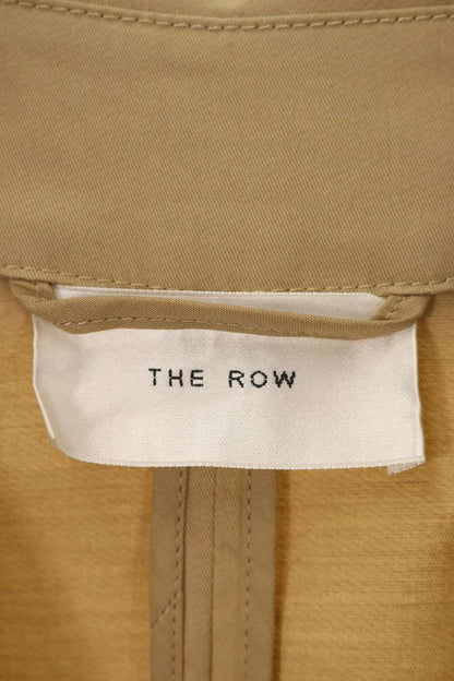THEROW Dester Double Breasted Trench Coat Beige Size 0