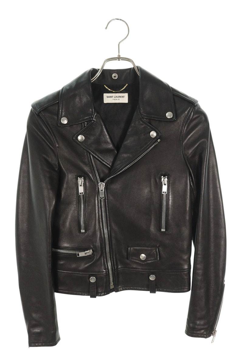 Saint Laurent Paris Classic Leather Jacket Size F34