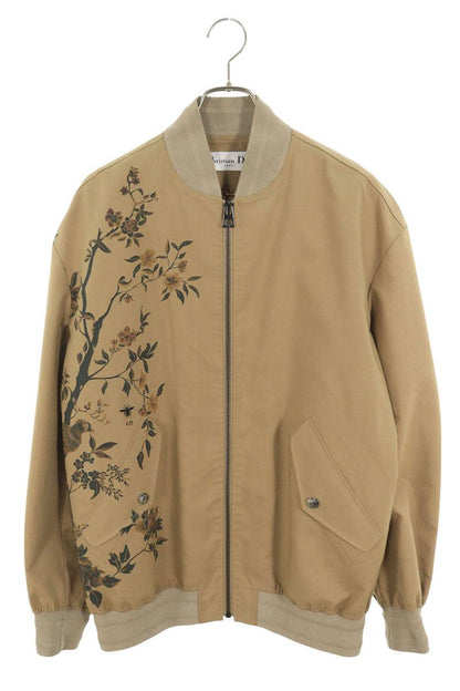 Dior Khaki Oblique Floral Lining Blouson 22SS Size XS