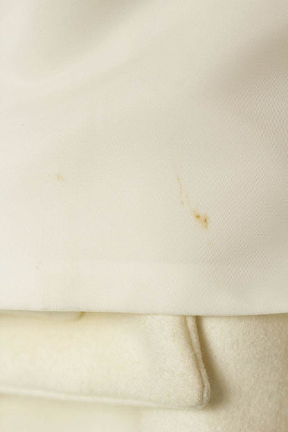 Sacai Nylon Twill x Wool Melton Blouson White Size 1